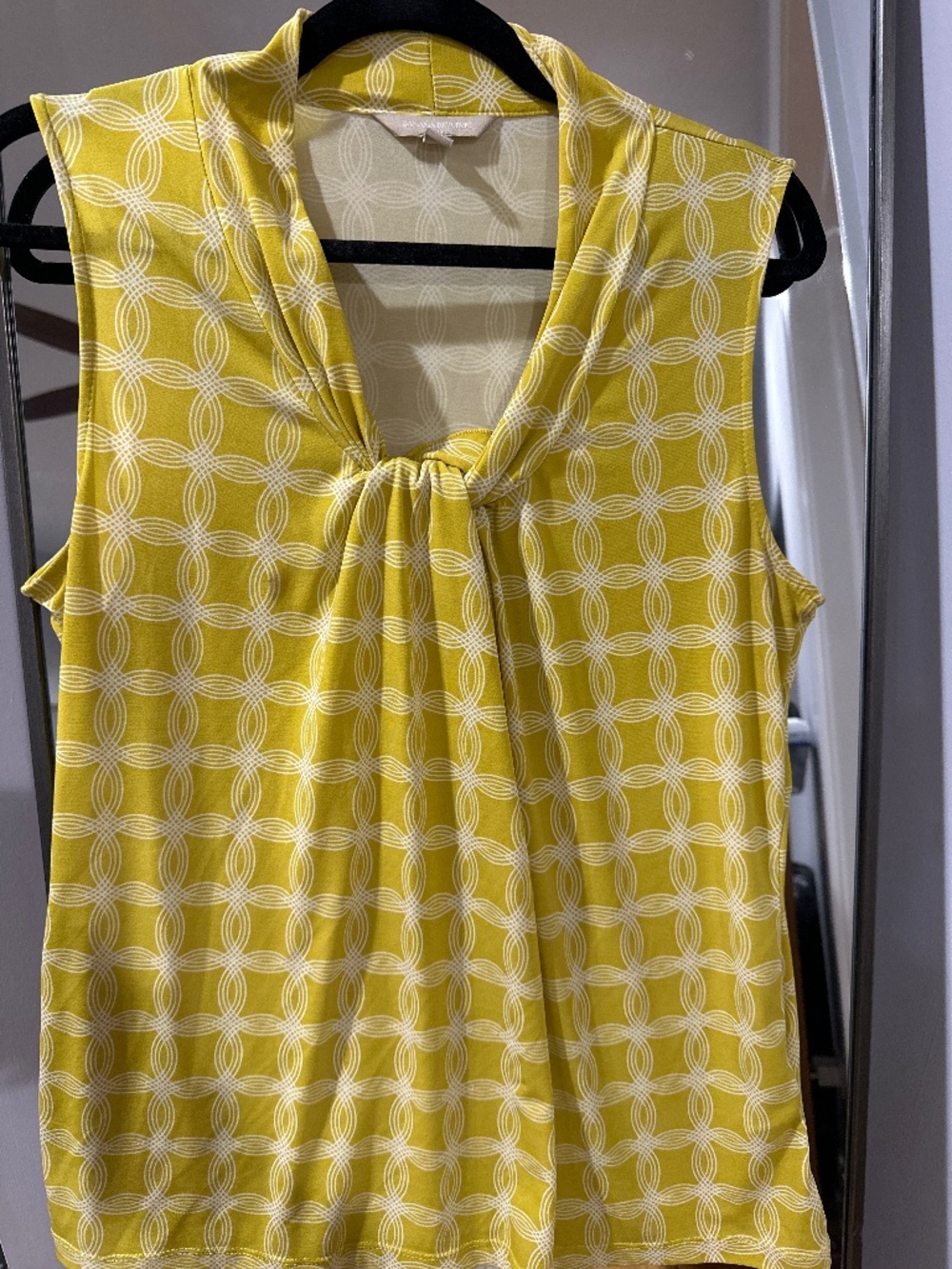 Dusty yellow camisole from Banana Republic